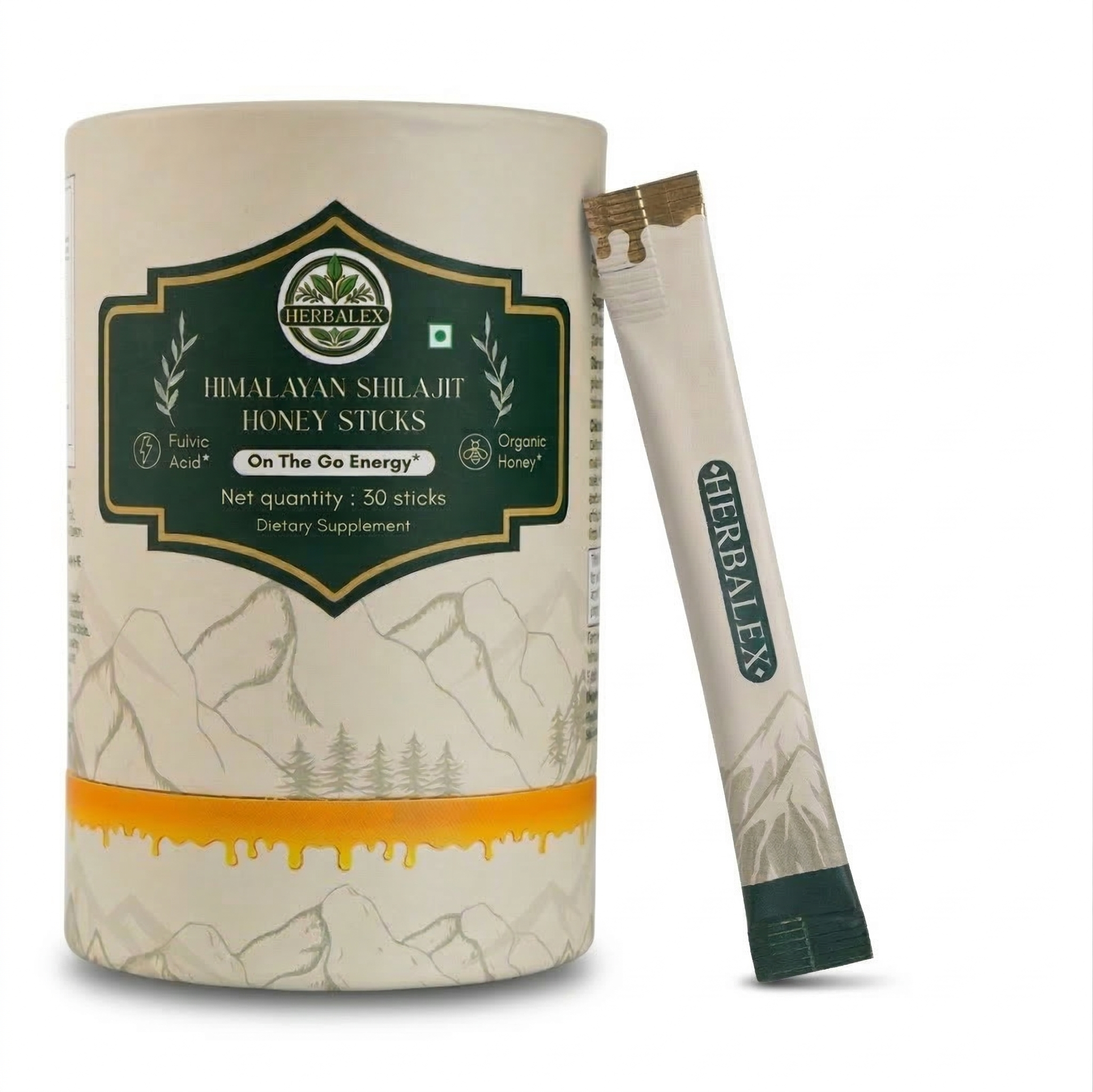 Herbalex | Shilajit Honey Sticks