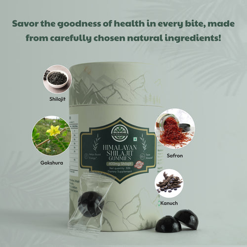 Herbalex | Shilajit Gummies (30 Gummies)