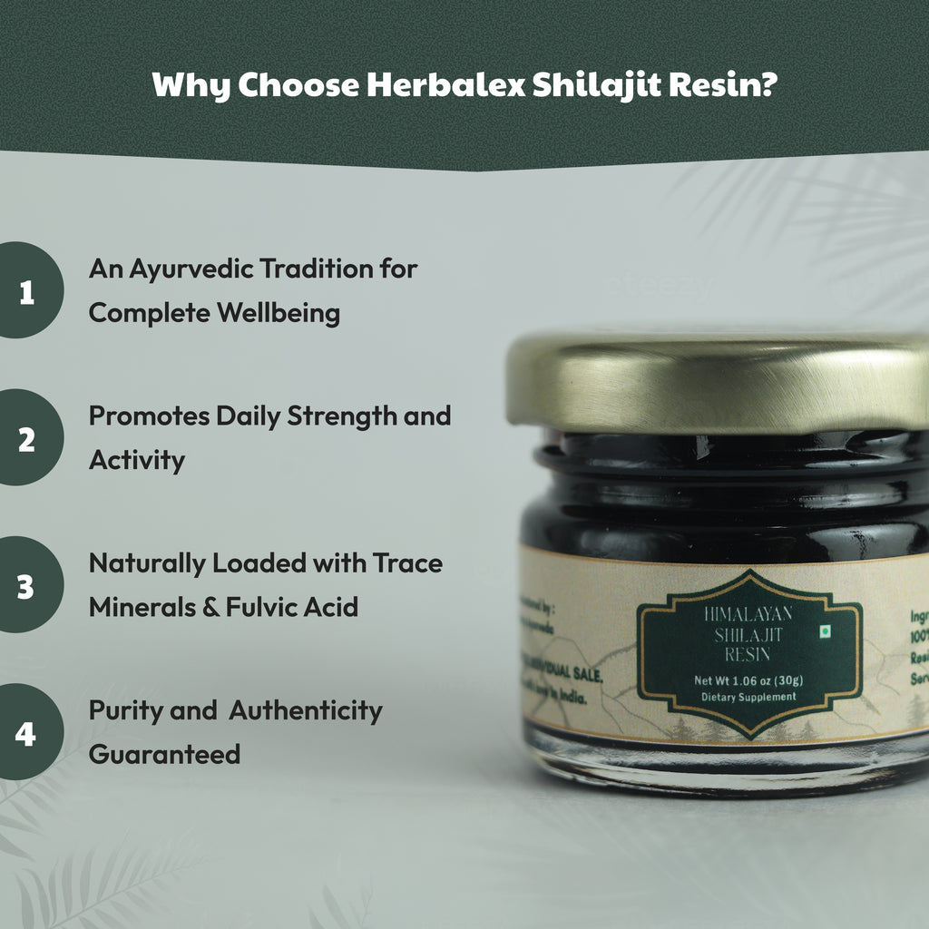Pure Himalayan Shilajit Resin 30g