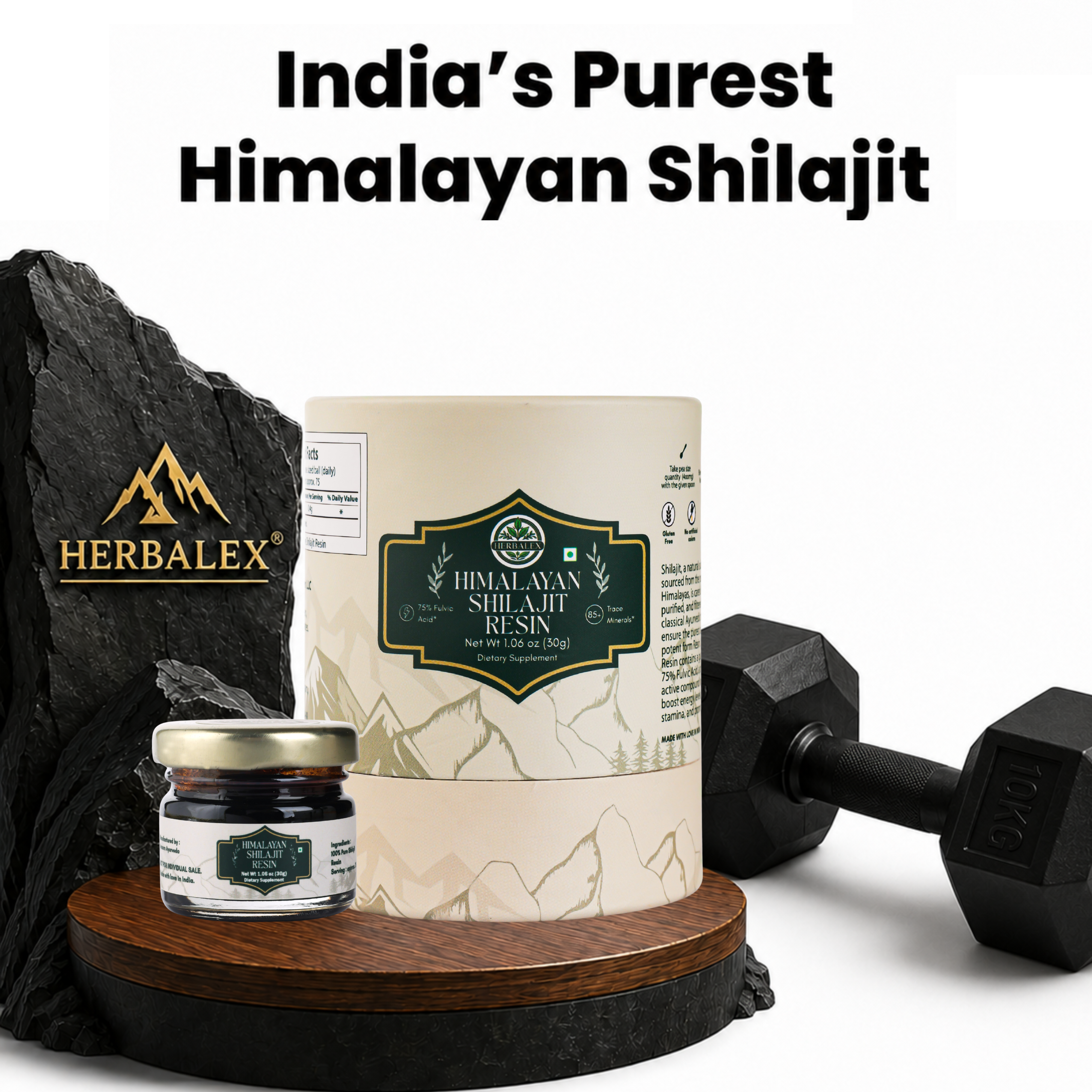 Pure Himalayan Shilajit Resin 30g